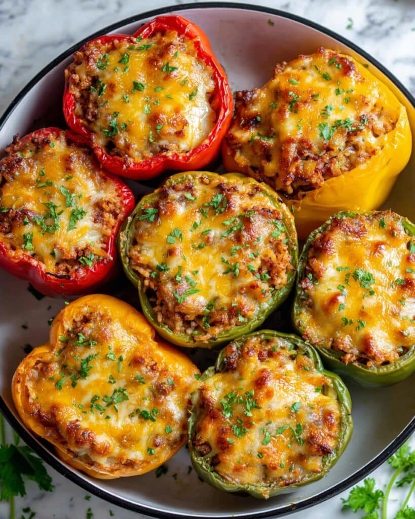 Easy Stuffed Bell Peppers Recipe