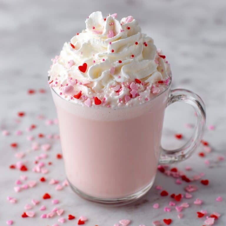 Pink Hot Chocolate Recipe