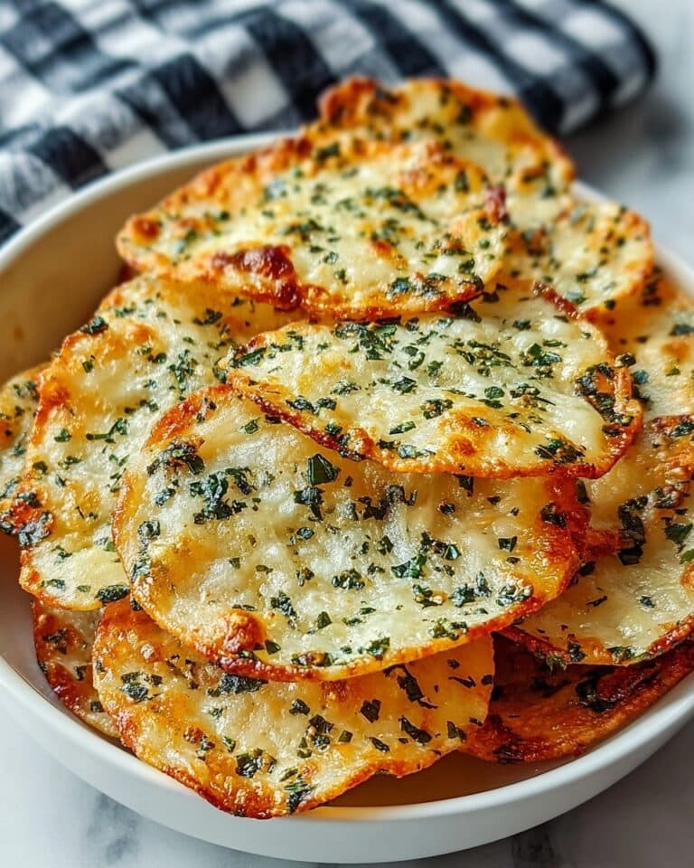 Mediterranean Spinach and Feta Cheese Crisps Recipe