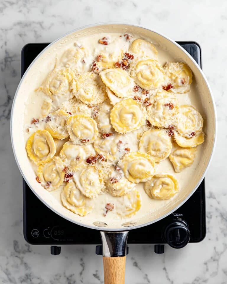 Olive Garden Ravioli Carbonara Recipe