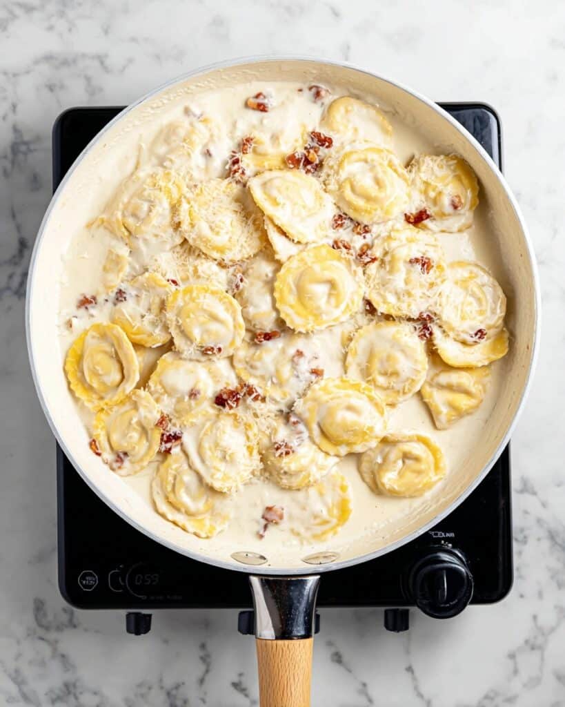 Olive Garden Ravioli Carbonara Recipe