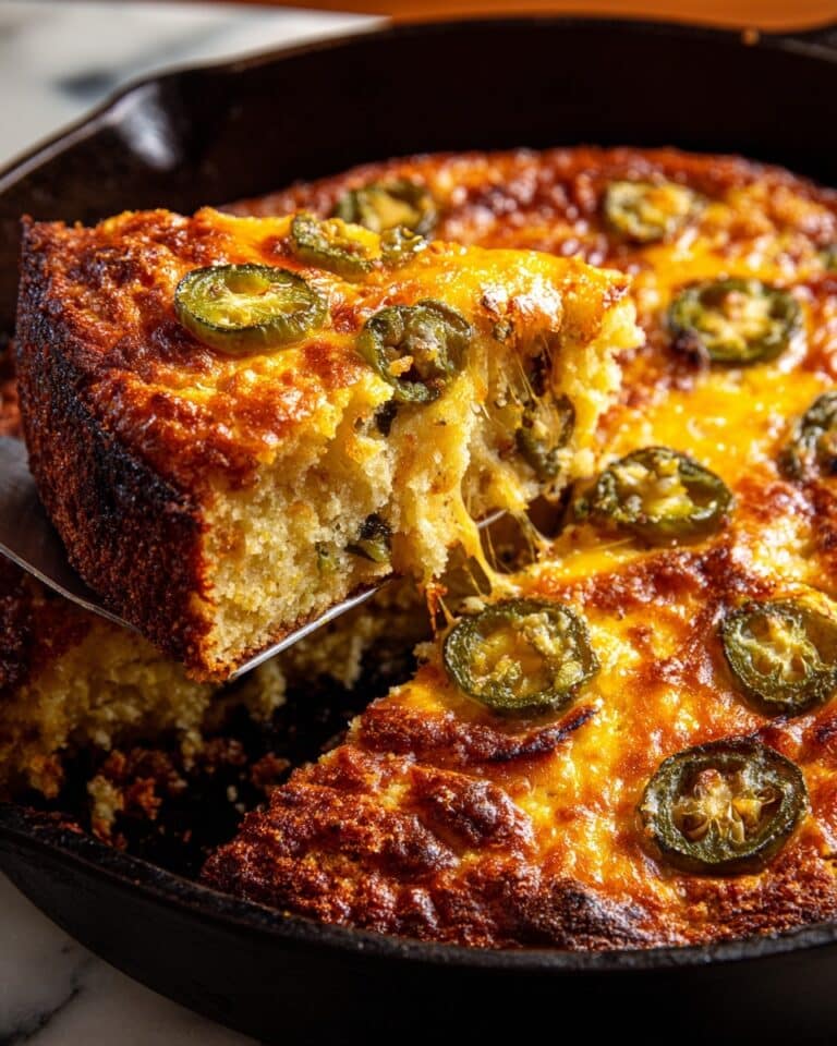 Hatch Chile Cheese Cornbread Recipe
