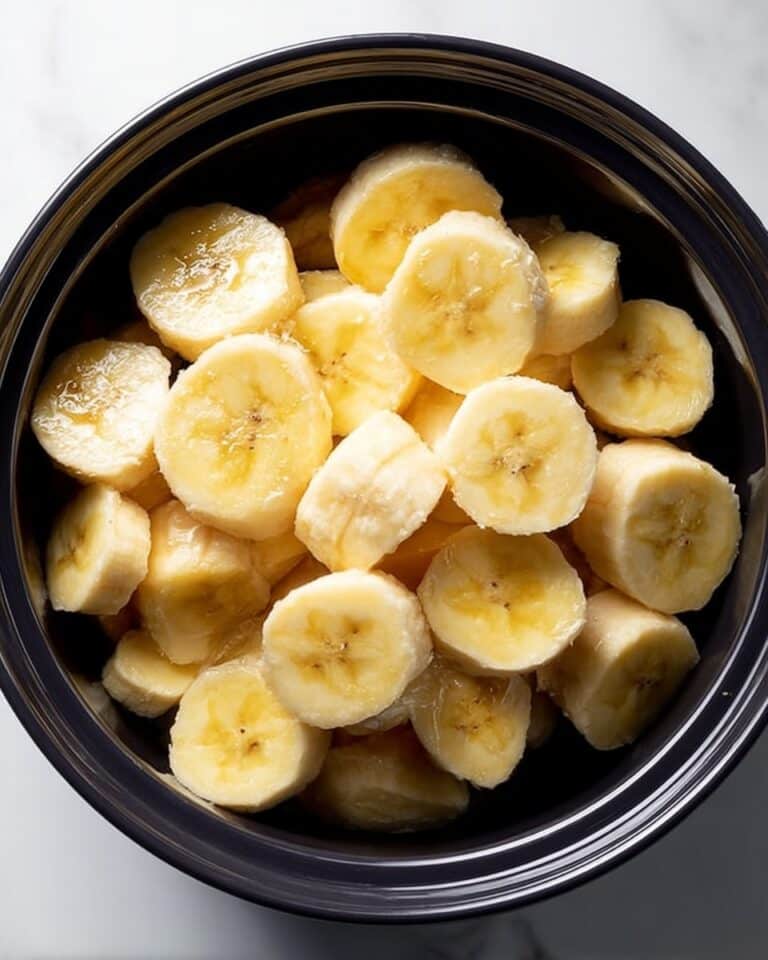 Slow Cooker 5-Ingredient Banana Foster Pudding Recipe