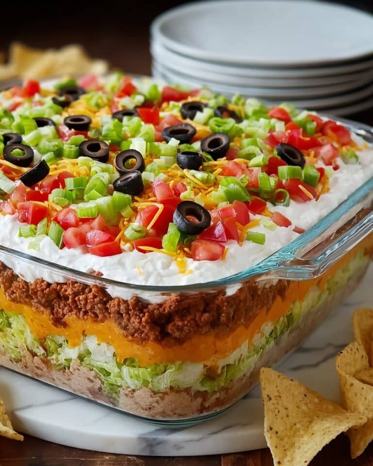 7 Layer Taco Dip Recipe