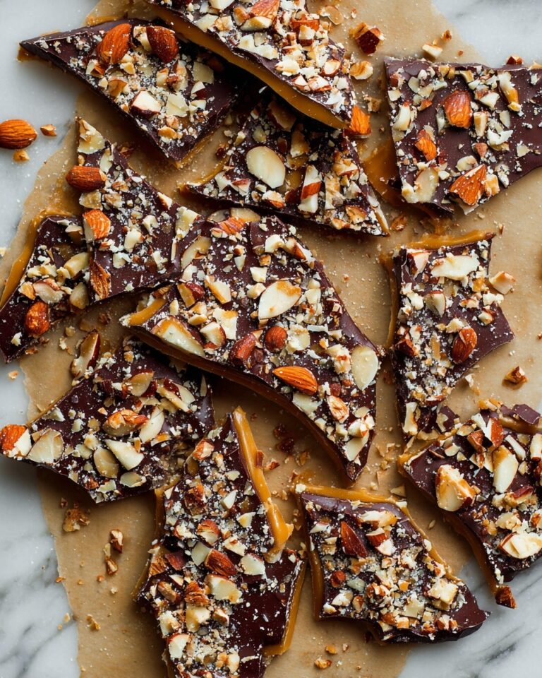 Toffee with Nuts and Chocolate Recipe