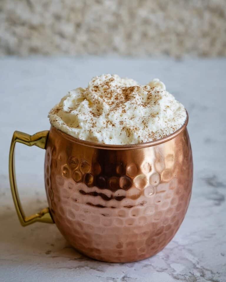 White Hot Chocolate with Collagen and Almond Milk Recipe