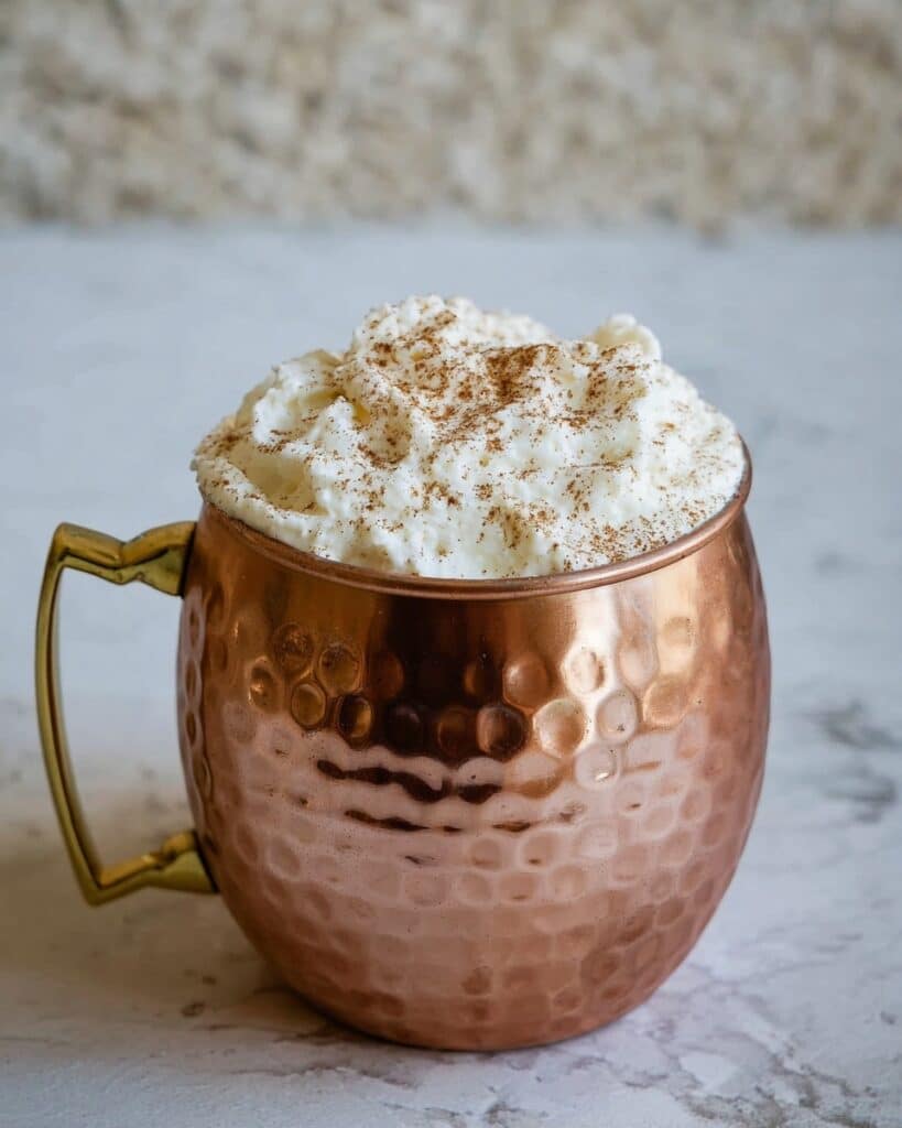 White Hot Chocolate with Collagen and Almond Milk Recipe