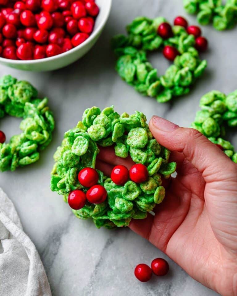Christmas Cornflake Wreaths Recipe