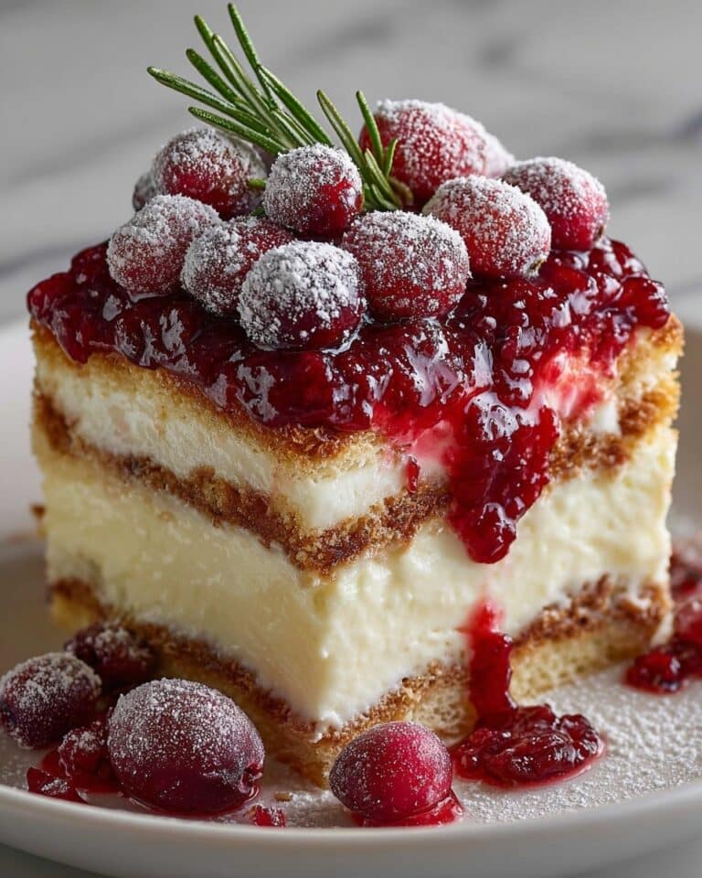 Cranberry Tiramisu: Indulge in This Festive Delight! Recipe