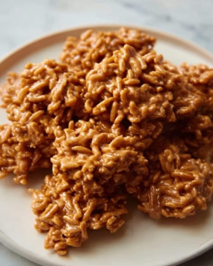 No Bake Peanut Butter Haystacks Recipe