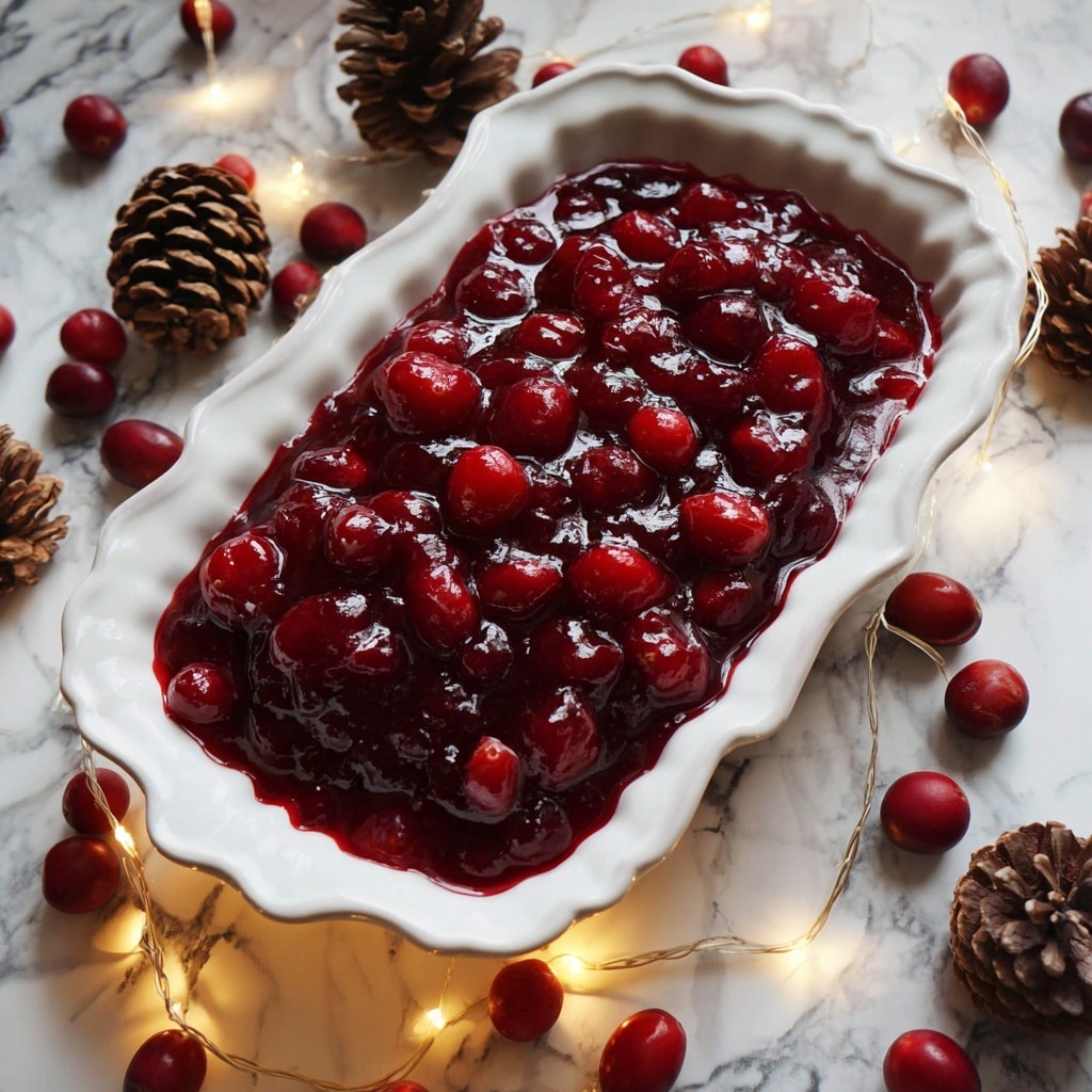 Homemade Cranberry Sauce Recipe