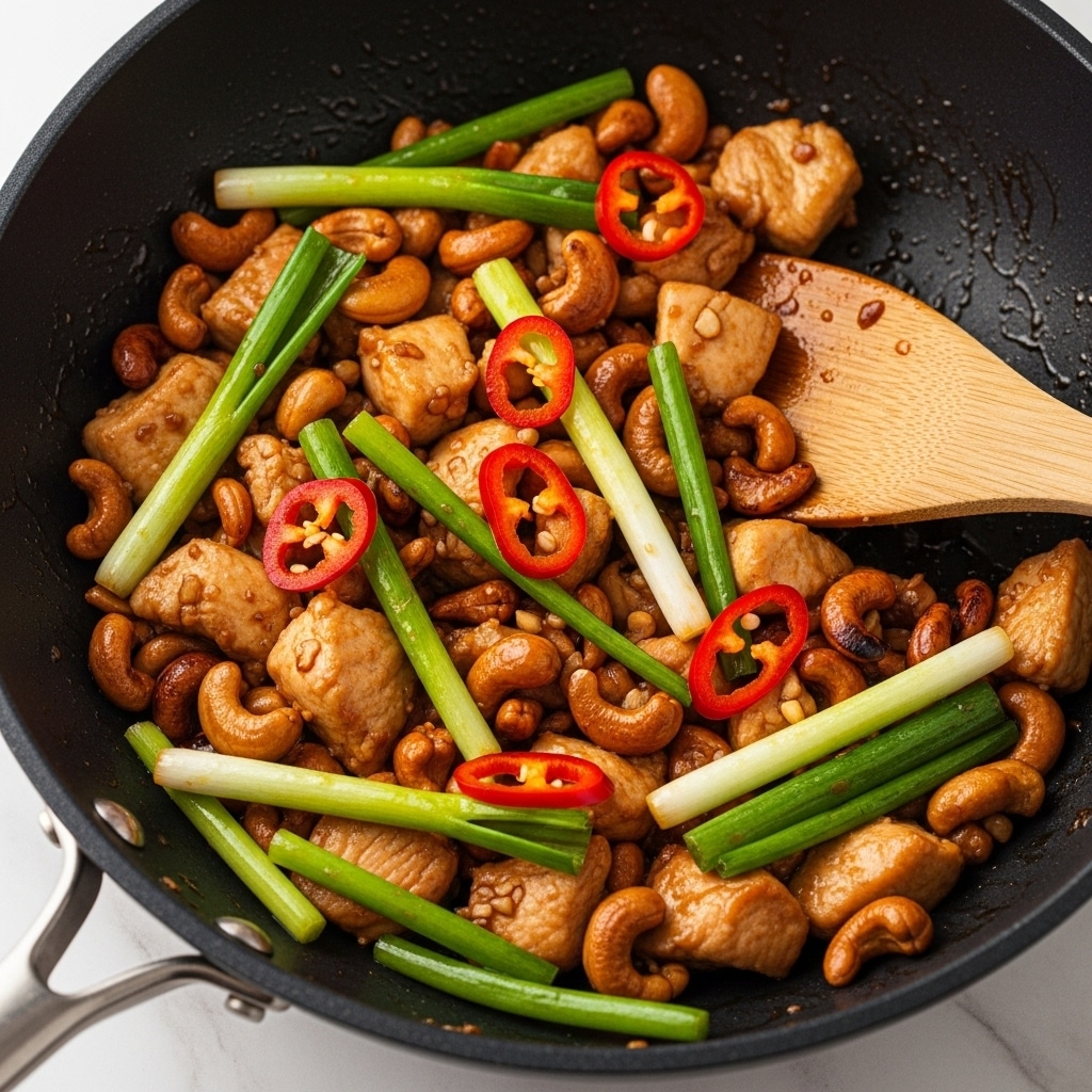 Thai Cashew Chicken Stir Fry Recipe