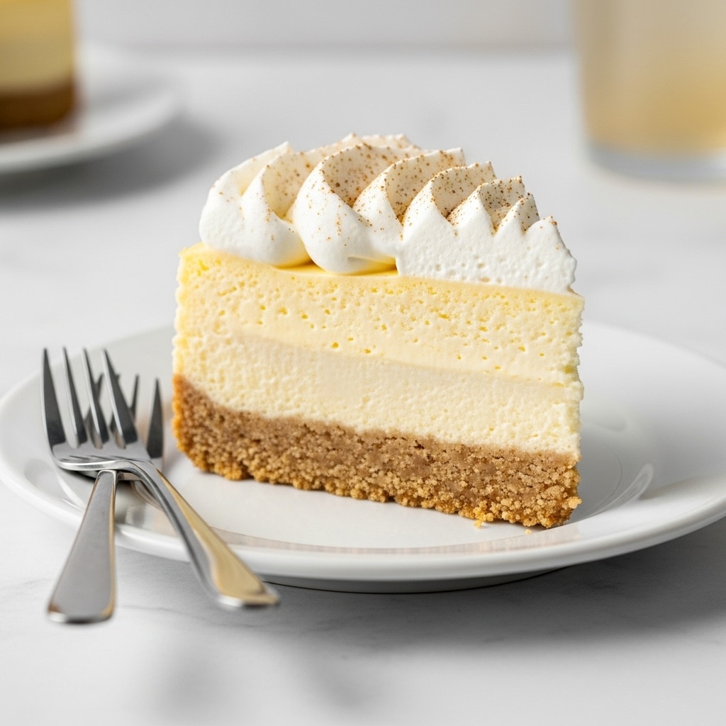 Nutmeg Eggnog Cheesecake Recipe