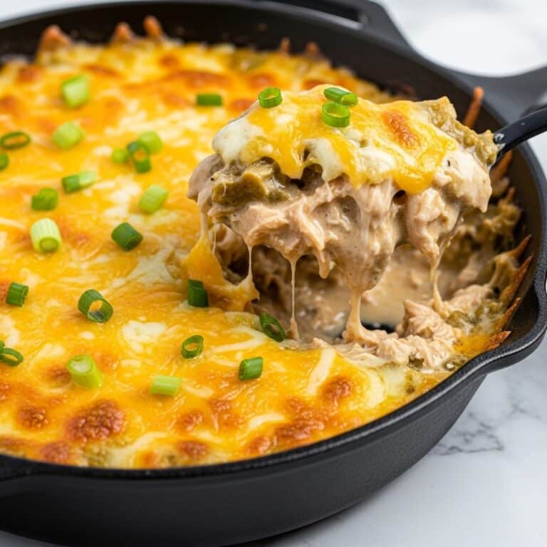 One Pan Keto Green Chili Chicken Recipe