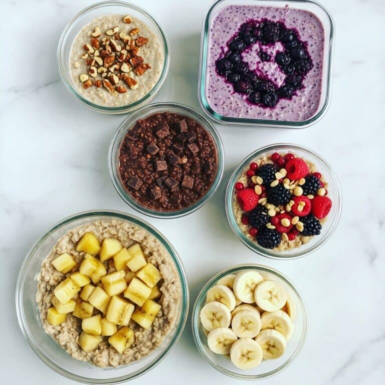 Instant Pot Steel Cut Oats with Fruit and Nut Toppings Recipe