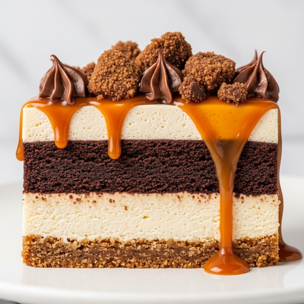 Caramel Toffee Crunch Cake Recipe