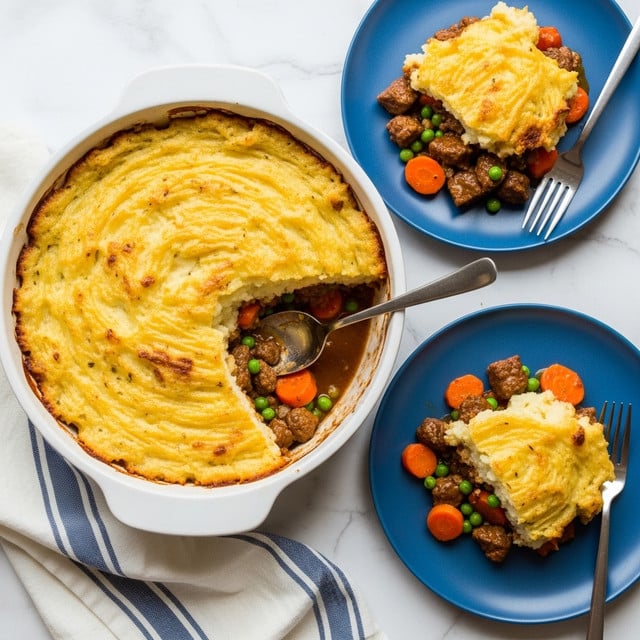 Instant Pot Shepherd’s Pie with Beef, Vegetables, and Creamy Mashed Potatoes Recipe