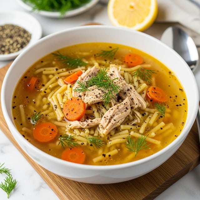 Greek Lemon Chicken Soup Recipe