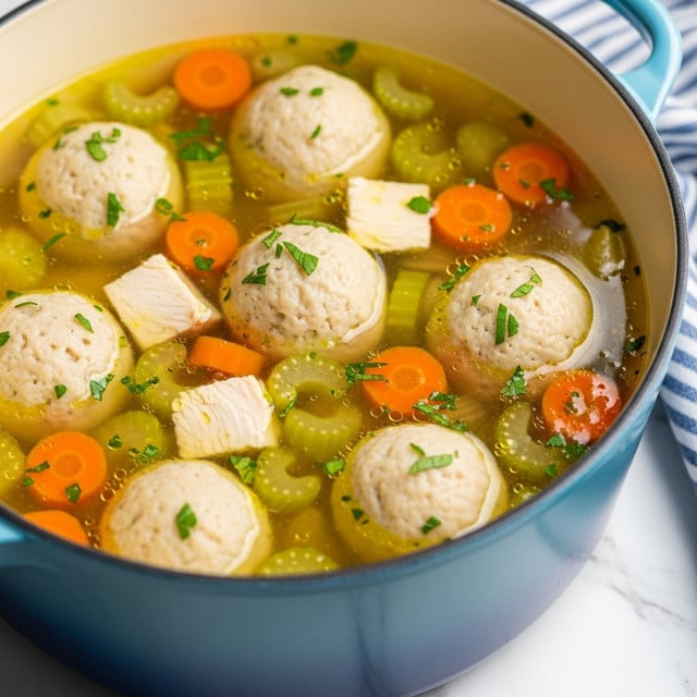 Matzo Ball Soup Recipe