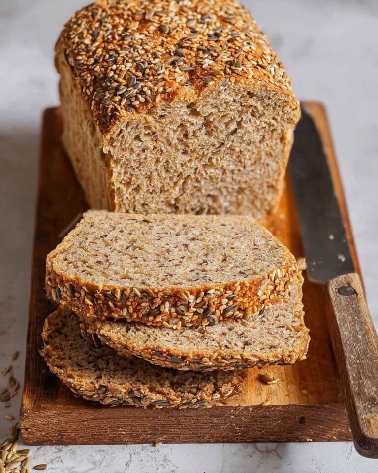 Seeded Whole Wheat Bread Recipe