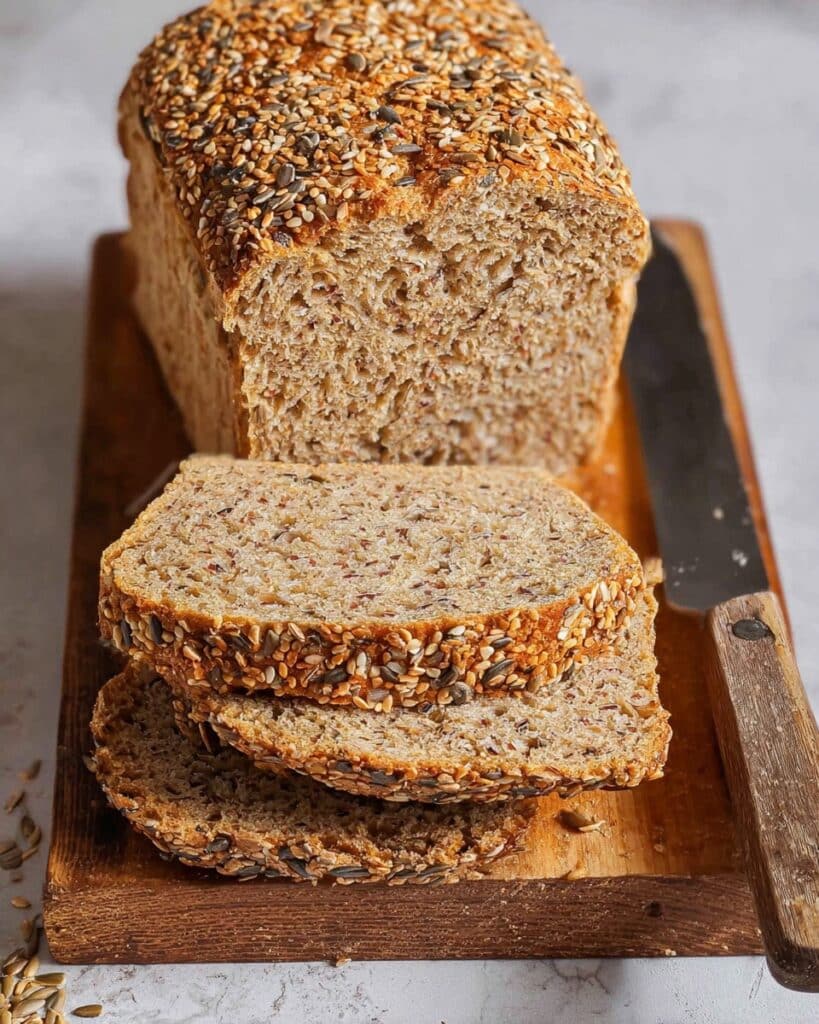 Seeded Whole Wheat Bread Recipe
