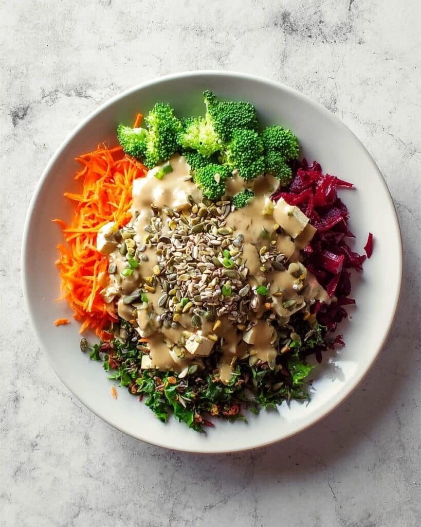 Healthy Buddha Bowl with Savoury Miso Sauce Recipe