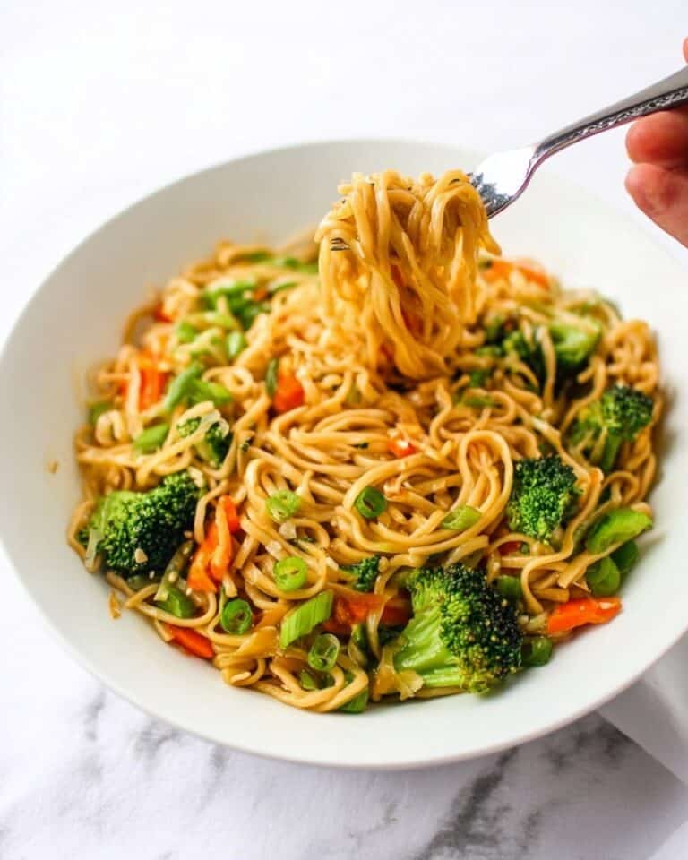 Instant Pot Vegetable Lo Mein Recipe
