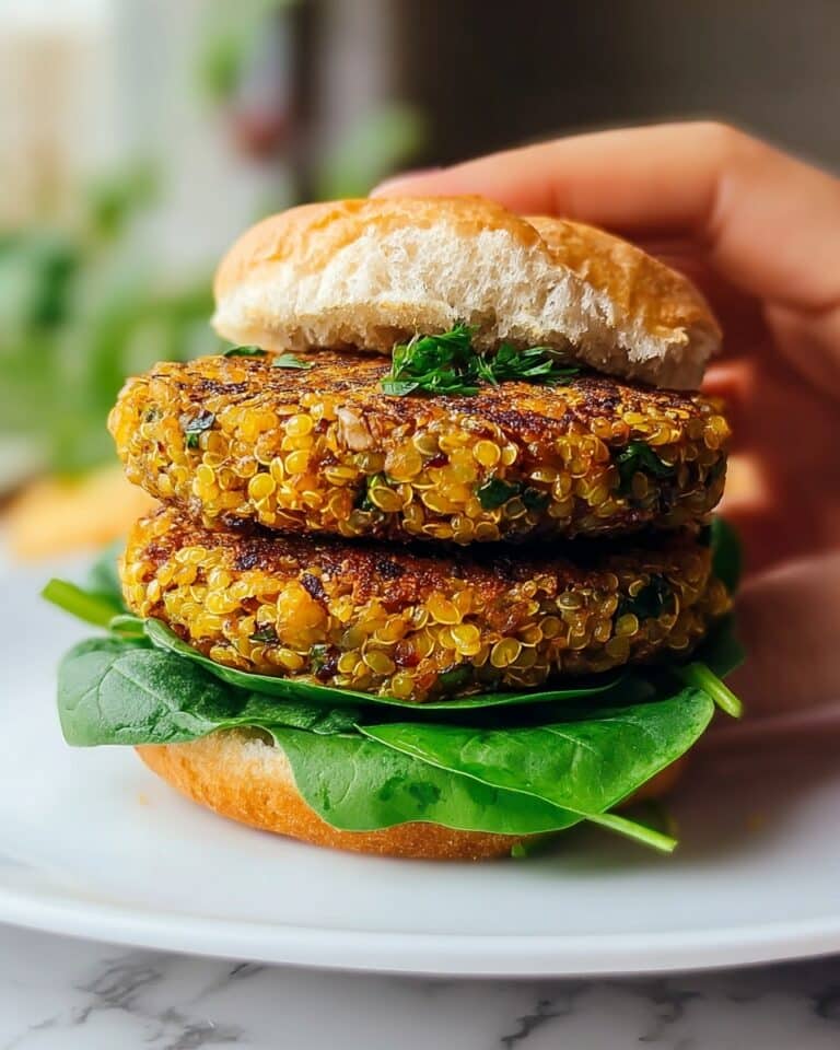 Spinach and Lentil Burgers: A Nutritious Plant-Based Delight Recipe