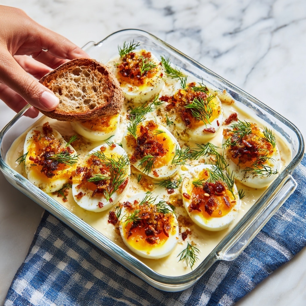 Prepped Turkish Eggs with Honey Butter and Chilli Oil Recipe