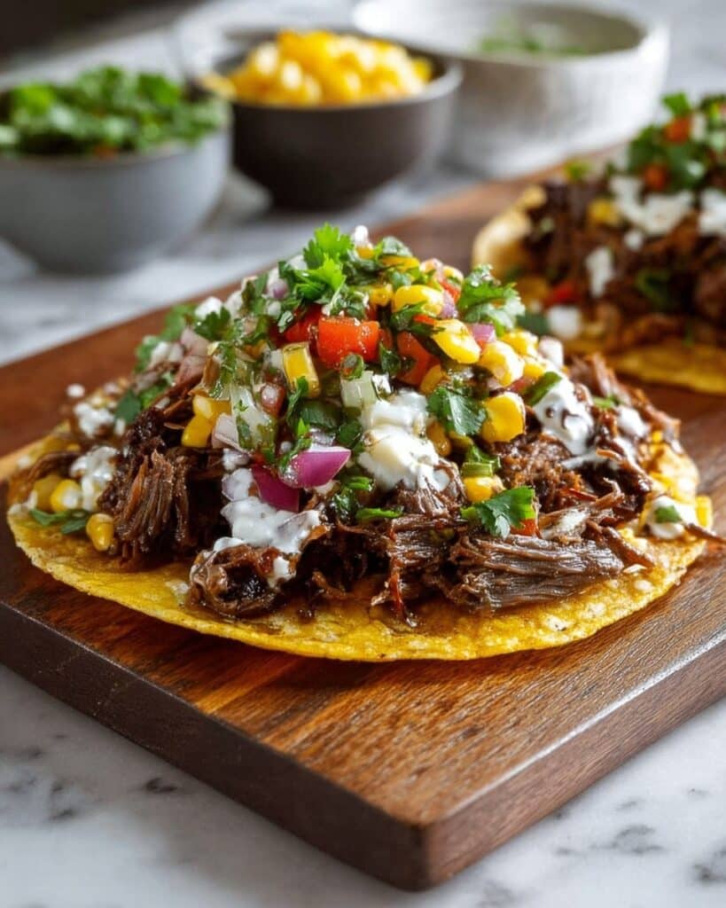 BBQ Beef Street Corn Tacos Recipe