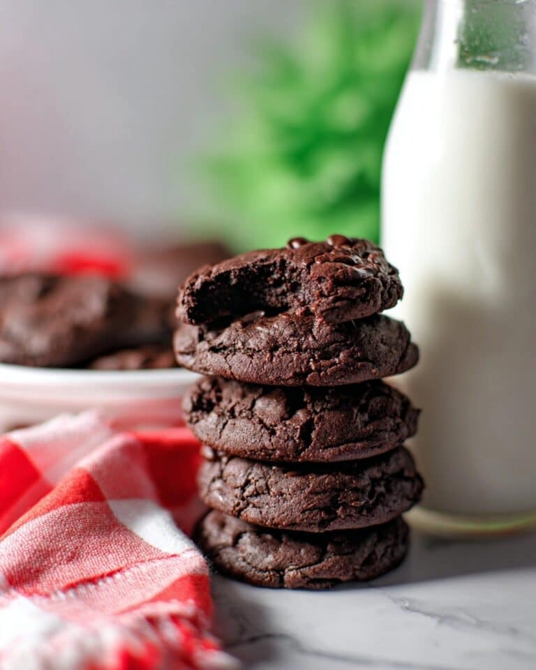 Dark Chocolate Cookies (Soft and Chewy) Recipe