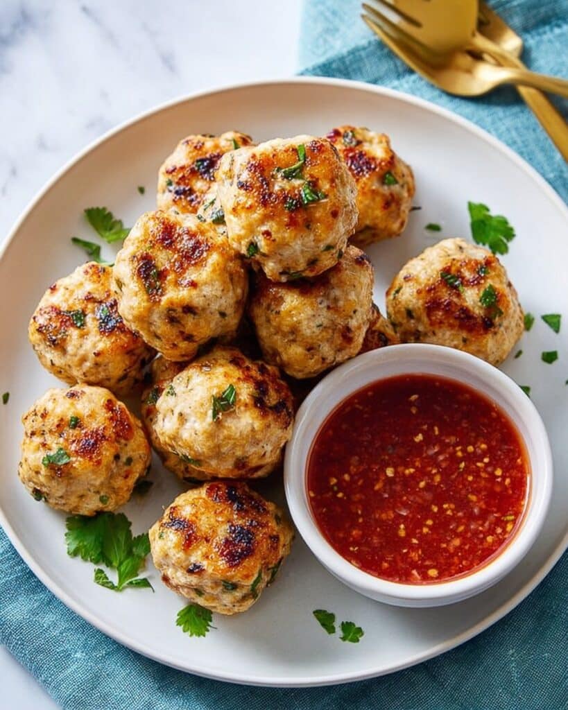 Game-Day Thai Chicken Meatballs Recipe