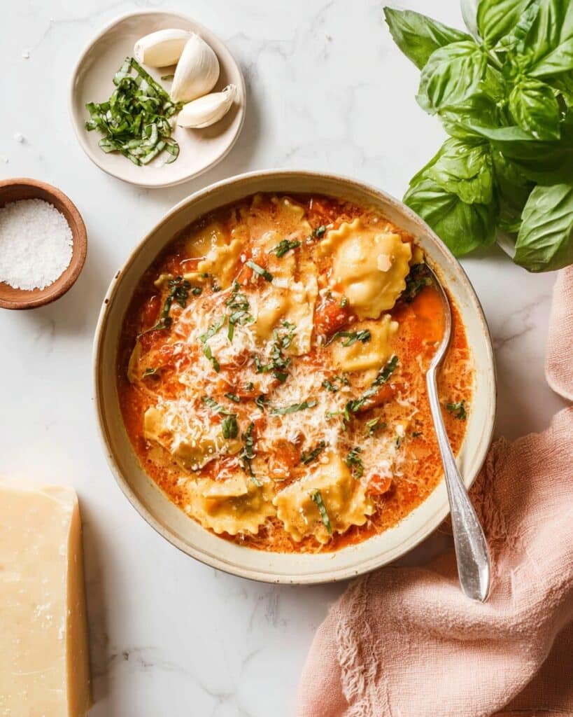 Easy Creamy Lasagna Soup Recipe