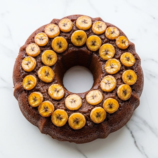 Banana Upside Down Bundt Cake Recipe