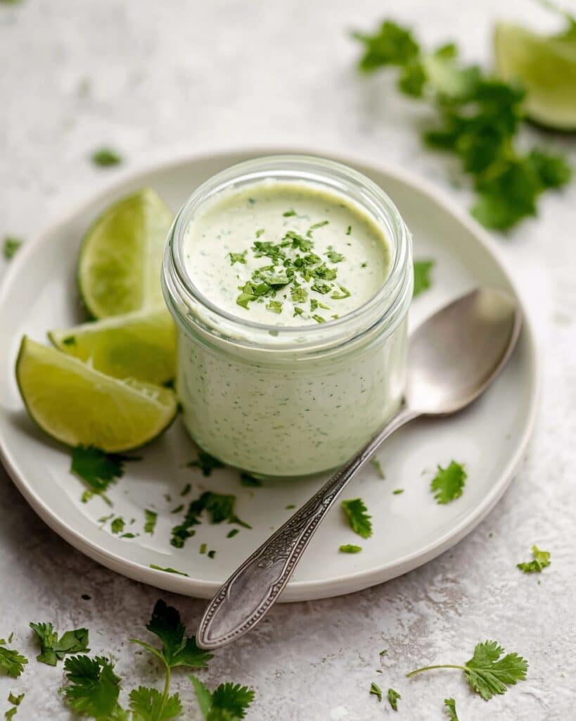 Cilantro Lime Crema Recipe