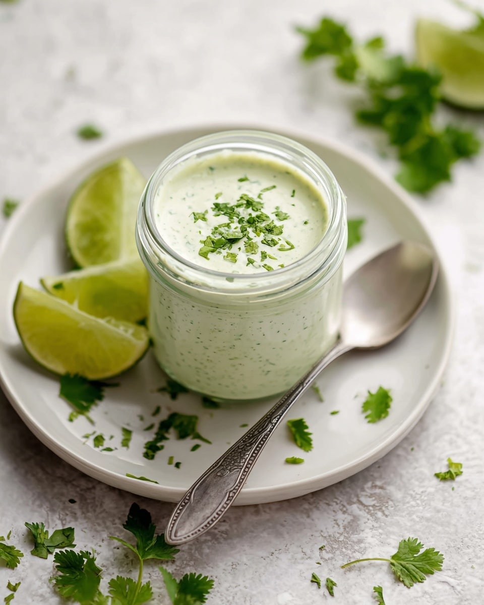 Cilantro Lime Crema Recipe