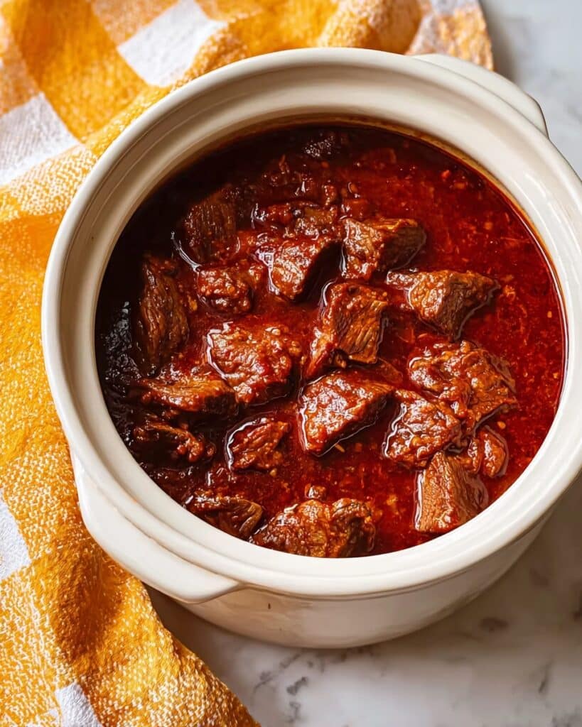 Slow Cooker Chili Colorado Recipe