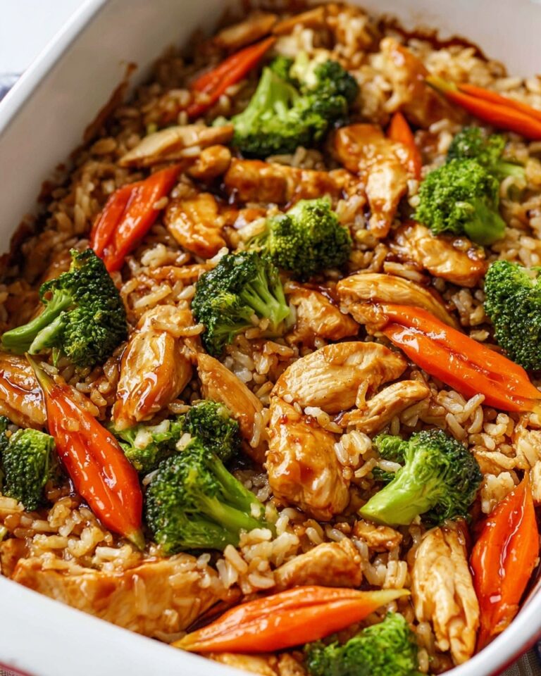 Teriyaki Chicken and Rice Casserole Recipe