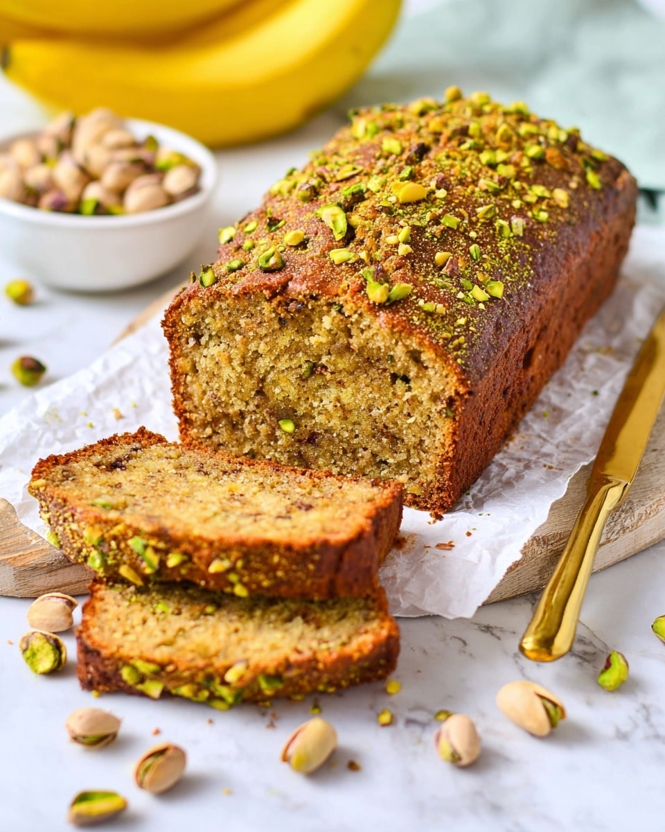 Pistachio Banana Bread Recipe