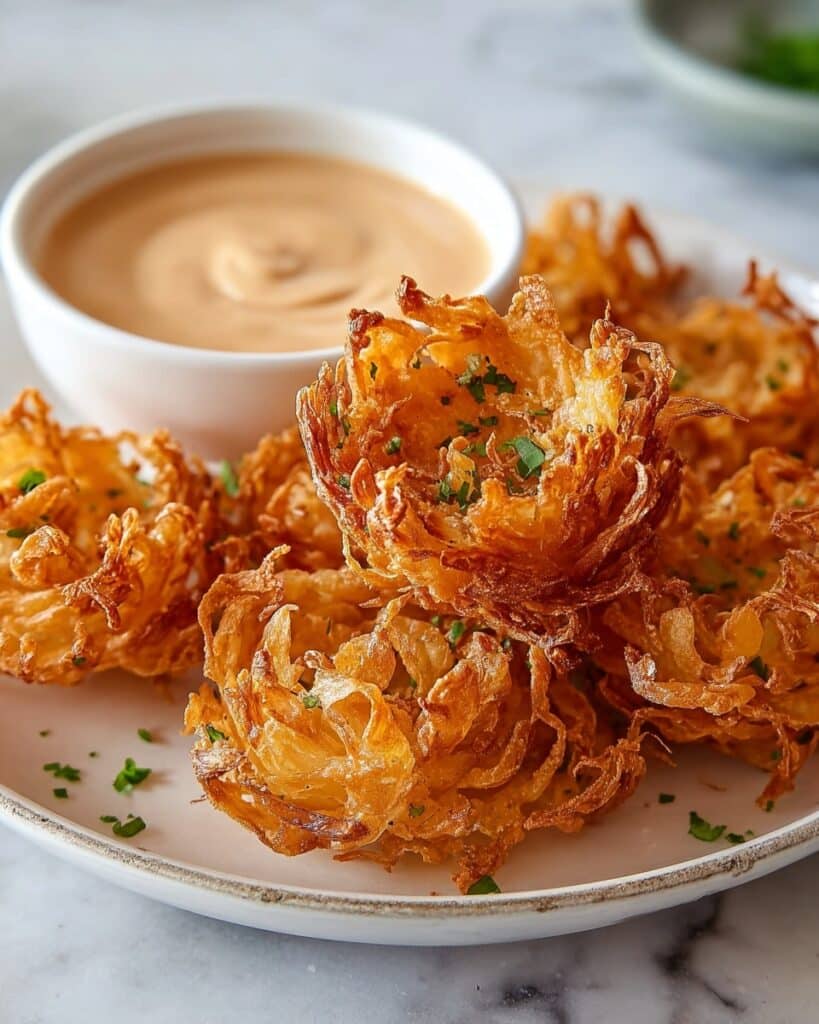 Mini Blooming Onions for Guilt-Free Snacking Recipe