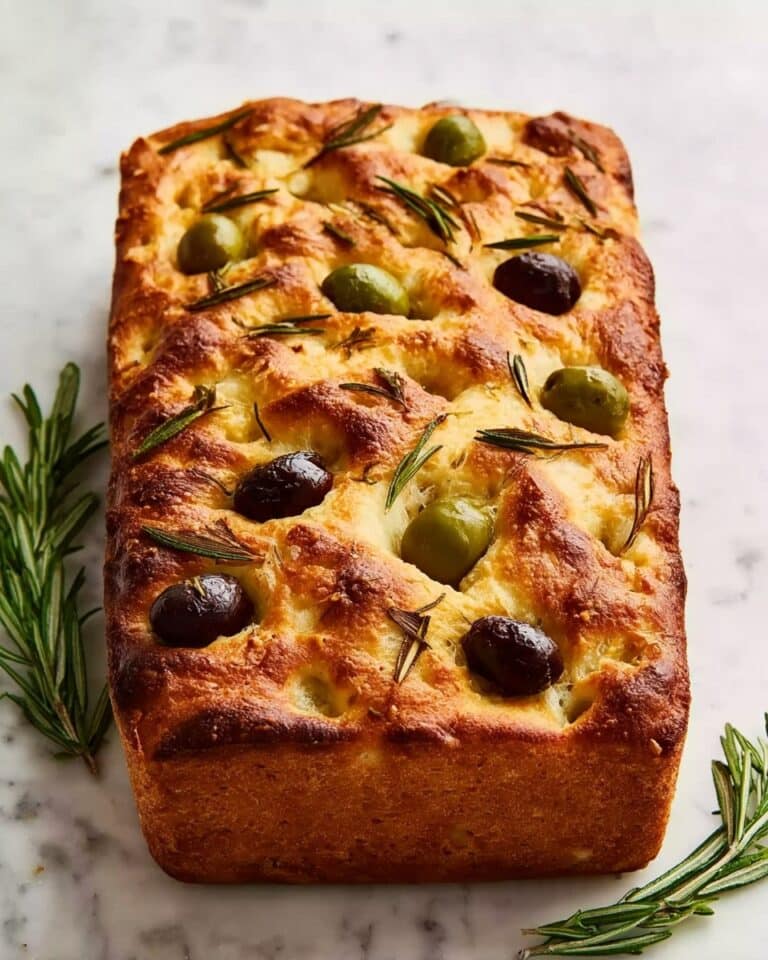 Keto Olive and Rosemary Bread Recipe