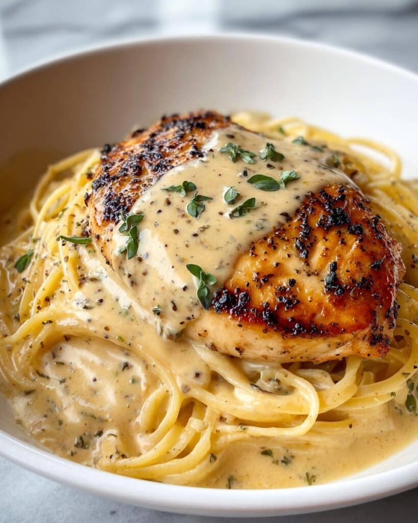 Creamy Angel Chicken Pasta Recipe