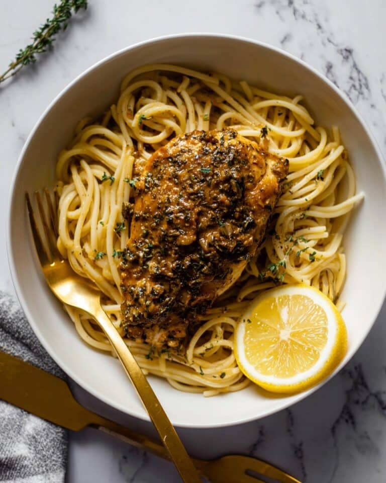 Creamy Lemon Herb Parmesan Chicken Recipe