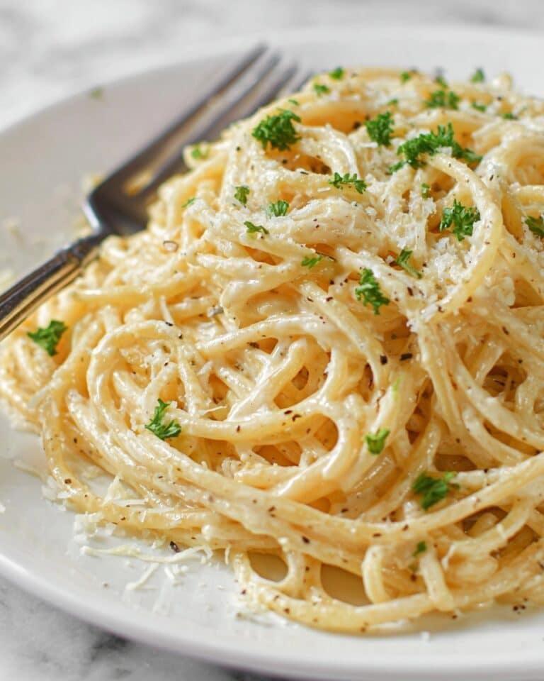 Garlic Parmesan Pasta Recipe