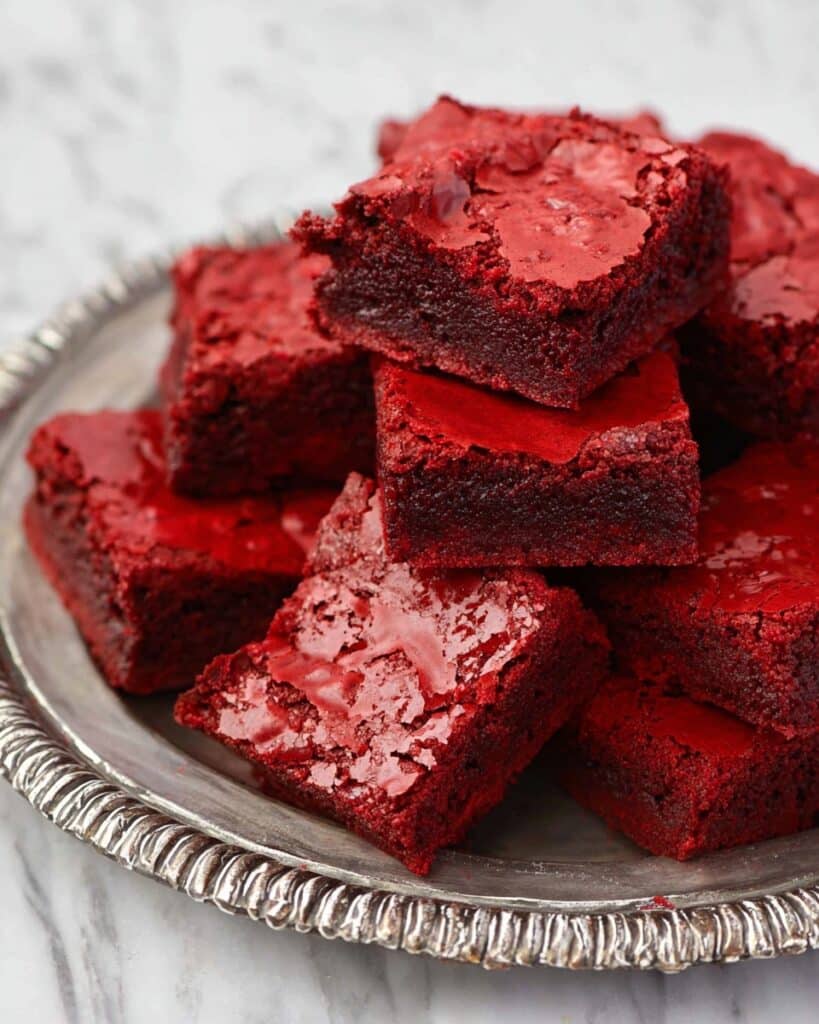 Best Homemade Red Velvet Brownies Recipe