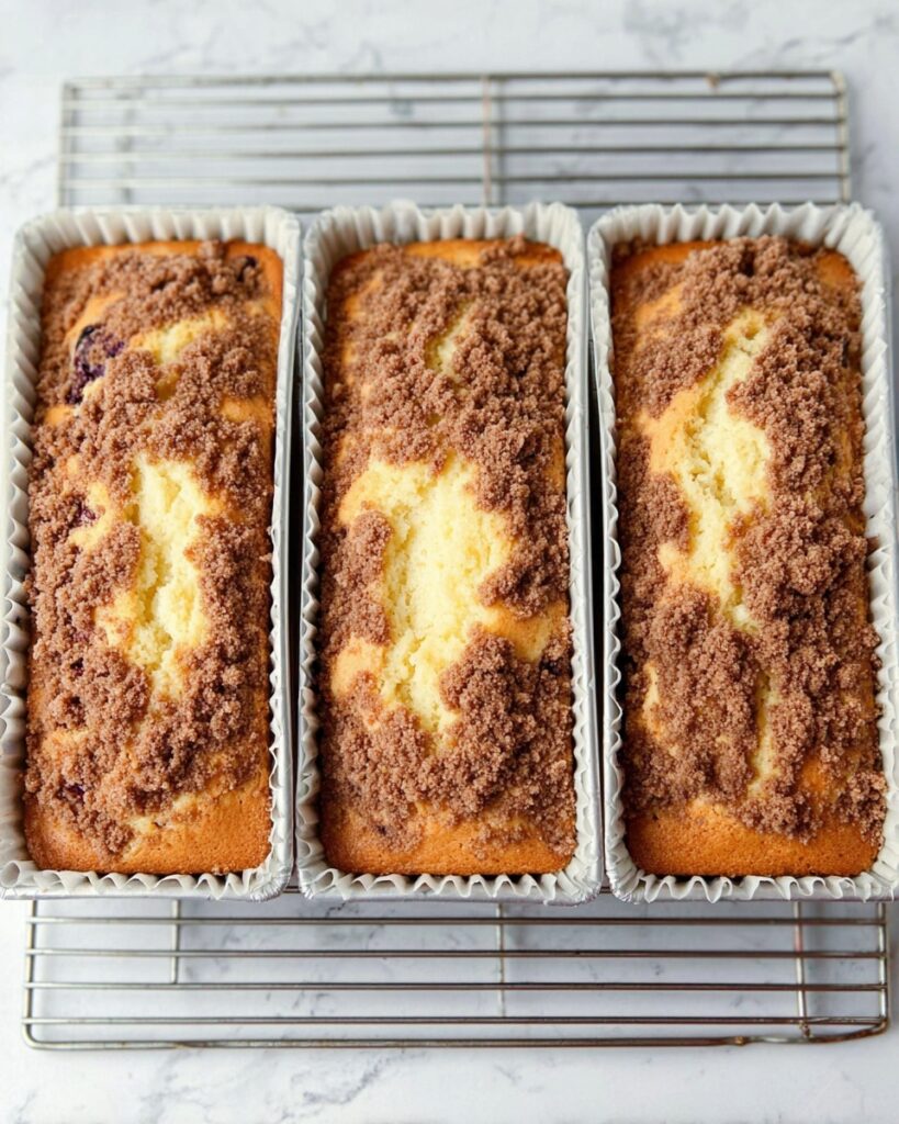 Sour Cream Blueberry Coffee Cake Recipe