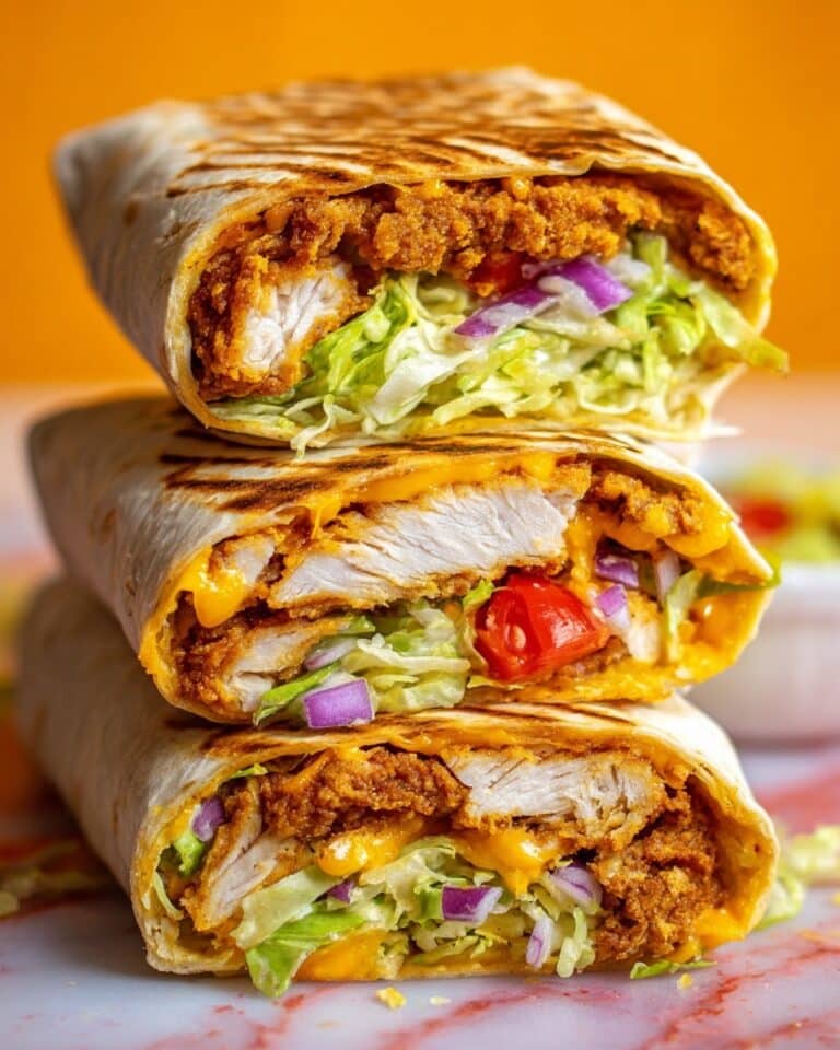 Chicken Crunch Wrap Recipe