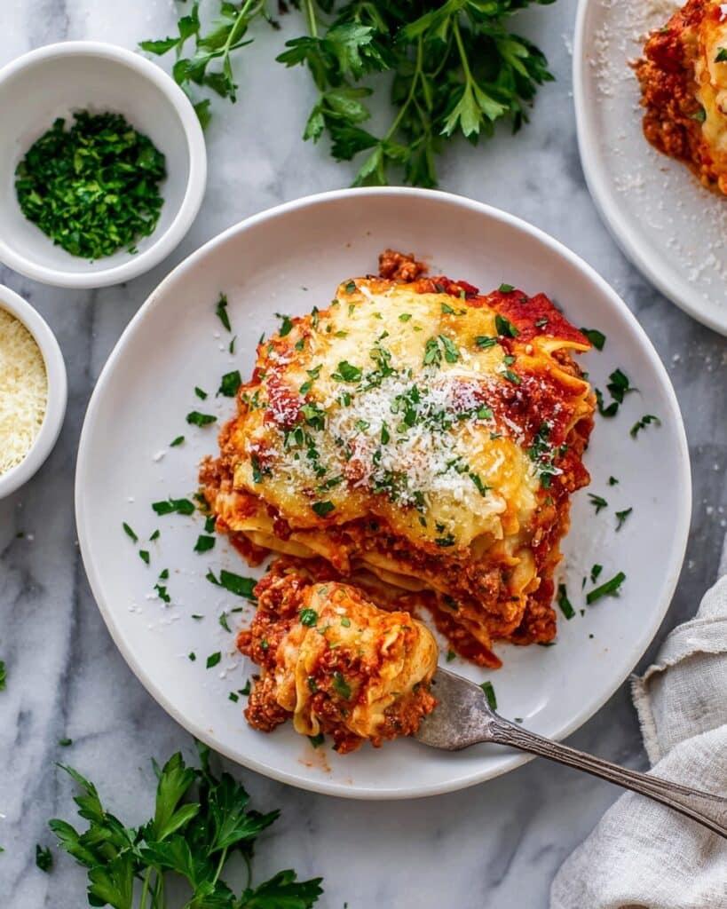 Lazy Ravioli Lasagna Recipe